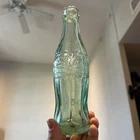 Antique Vtg Reading PA Hobbleskirt Coca Cola Soda Bottle 6oz 40s