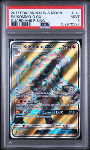 Kommo-o-GX graded PSA 9 for sale on eBay