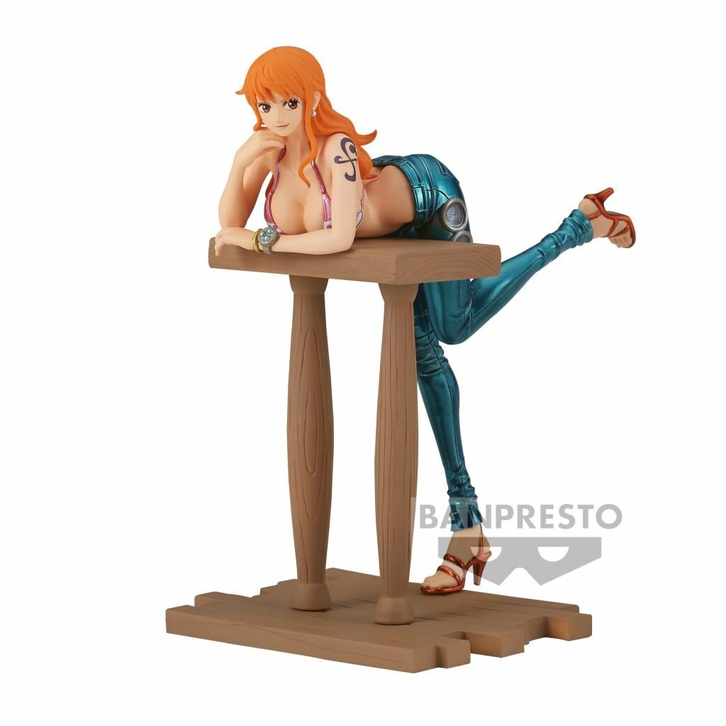 ONE PIECE - Grandline Journey Special - Nami Metallic Ver. Pvc Figure Banpresto