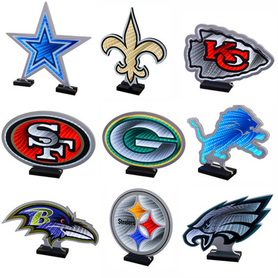 NFL LED Infinity Logo Light