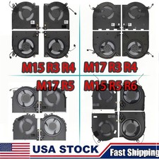 OEM Laptop CPU GPU Cooling Fan fit Dell Alien...