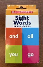 Flash Cards: Sight Words Scholastic