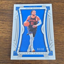 Panini 2022-23 National Treasures Jalen Brunson #95 New York Knicks /99
