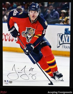 Jaromir Jagr Autograph Signed Panthers 16 x 20 Photo AUTO Fanatics COA
