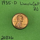 1935 D Lincoln Wheat Cent / Penny 1c BU Uncirculated