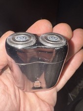 Mini Dual Head Electric Shaver, USBC Rechargeable Waterproof Men's Razor, Silver