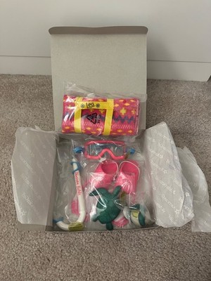 American Girl GOTY Doll 2016 Lea Beach Snorkel Turtles Accessories *Complete