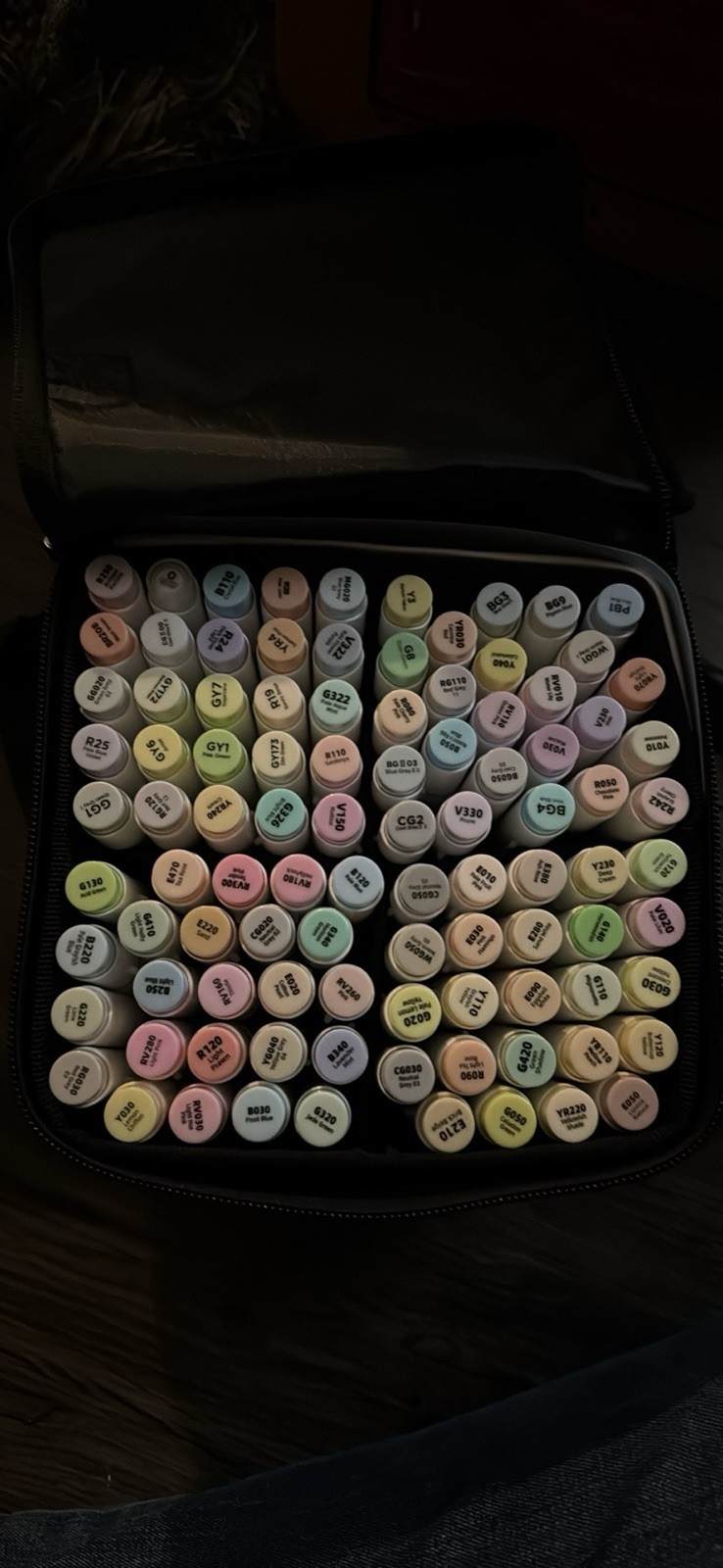 96 Colors Multicolor Solid Finish Set