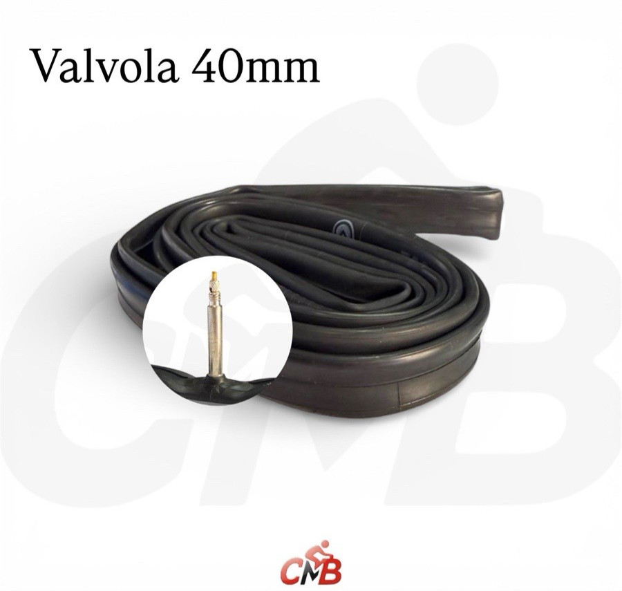 CAMERA D'ARIA BICI DA CORSA  700 x 18/25C  VALVOLA PRESTA 40mm