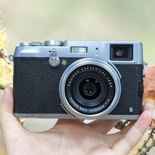 FUJIFILM Fuji X100S Silver 16.3MP Compact Digital Camera English -100% Working