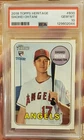 2018 Topps Heritage Shohei Ohtani RC Rookie #600 Angels PSA 10