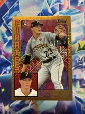 2019 Topps Chrome Silver-Pack Mitch Keller Gold Mojo Refractor 1984 Rookie #/50