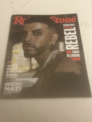 Rolling Stone Magazine Rauw Alejandro, Stylish Musicians + more February 2022 