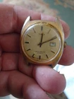 Vintage Timex Mens Automatic Date Watch (Not Working) UK Made 34mm Spares Or Rpr