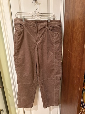 #ad #ad NWT Women’s Loft 30 10 The Barrel High Rise Brown Cursory $19.99