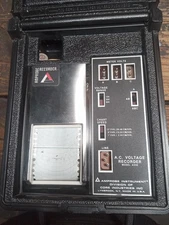 Vintage Amprobe A.C. Voltage Recorder Model AV3E. Mint With Leads, Manual.