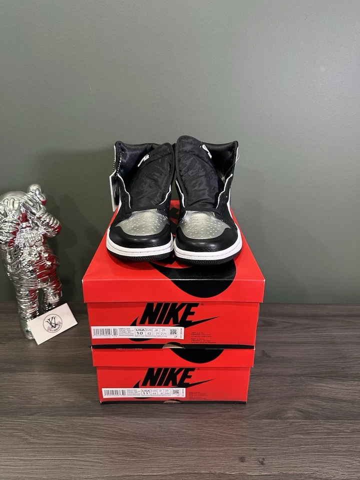 Size 11.5 - Jordan 1 High OG Metallic Silver W - Image 2 of 4