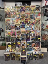 Warehouse Comic book Clearance! Approx 130 American Comics Marvel, DC BOX E