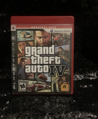 Rockstar Games Grand Theft Auto IV Greatest Hits PS3 Map Manual NTSC M 2008