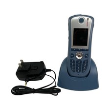 Ascom i62 Wireless VoIP Phone Blue  Includes battery and charging dock