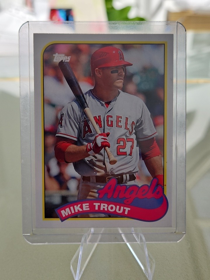 Mike Trout - SP 2014 Topps Archives Baseball Short Print Card # 205 🔥