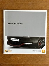 Renaultsport Megane 265, Clio 200 & Twingo 133 UK Sales Brochure (2012) Inc Cup