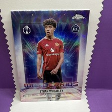 Topps UCC 2024-25 Manchester United Ethan Wheatley Wonderkids Rookie #WK-12