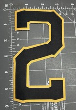 Number Two #2 Salt Lake Bees Triple A AAA Minor Major League Baseball MLB Patch