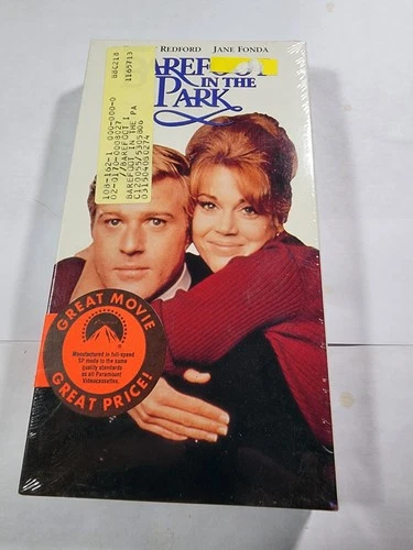 Barefoot in the Park Hi-Fi Sealed VHS Tape with Jane Fonda Robert Redford V1