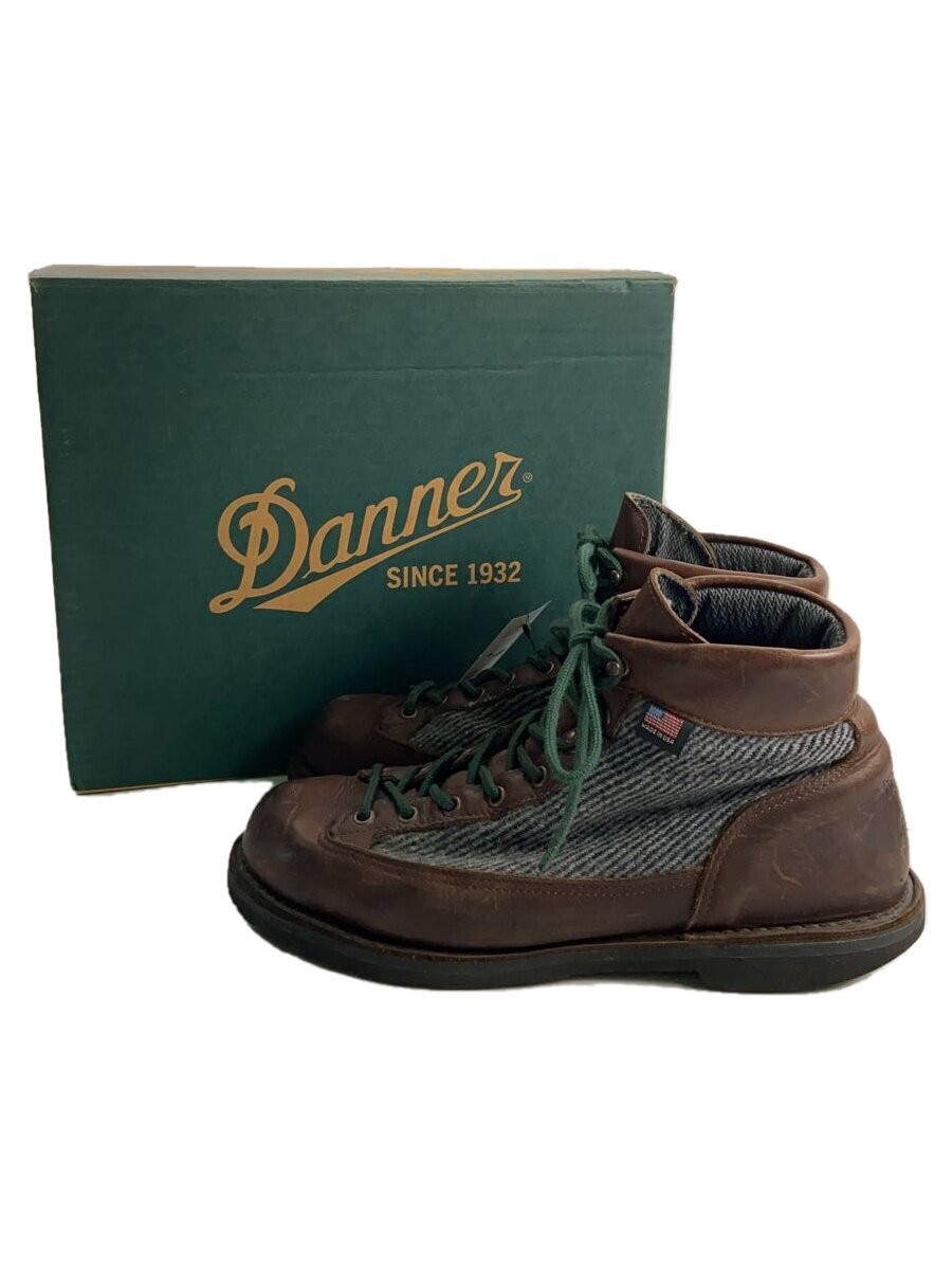 Danner Men's Trekking Boots US10 Brown Leather 02HC47 3187
