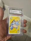 Blastoise Pokemon Playing Cards 2021 Pokemon Pocket UNO 5 Yellow CGC 10 Gem Mint