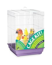 Prevue Pet Products Square Roof Bird Cage Kit - Ideal for Small Bir... Fast Ship
