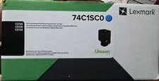 Lexmark 74C1SC0 Cyan Standard Yield Toner for CS720 CS725 CX725 Laser New Sealed