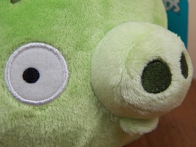 Angry Birds Green Pig Plush Toy Bad Piggies