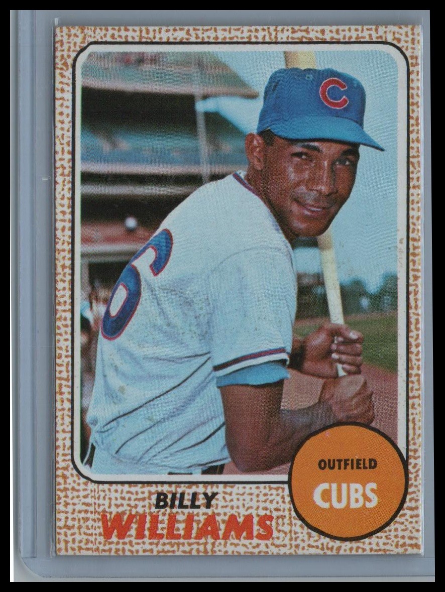 Billy Williams #37 Baseball Cards 1968 Topps trading card — raw and PSA graded price guide