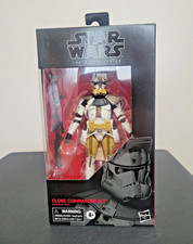 STAR WARS THE BLACK SERIES  104  6  CLONE COMMANDER BLY  FACTORY SEALED