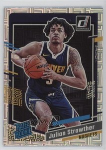 2023-24 Panini Donruss Rated Rookie Choice Julian Strawther #242 Rookie RC