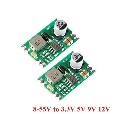 2pcs DC-DC Step Down   Module Regulated Power Supply Module 12V 9V 5V 3.3V 2A *l