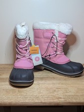 BRAND NEW Cat  Jack Pink Winter Rain Snow Waterproof Boots Size4 Christmas Gift