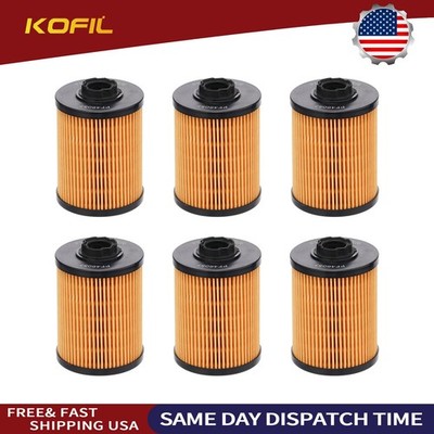 6xFuel Filter 8982402800 PF46057 SN25158 For Isuzu Engine 4LE2T 4LE2X