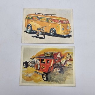 1970 Monogram TOM DANIEL Trading Card Lot Baja Bandito & Tijuana Taxi