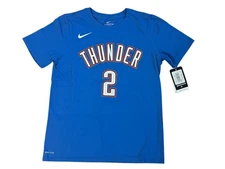 Youth Nike Shai Gilgeous-Alexander Oklahoma City Thunder Icon Name & Number Tee