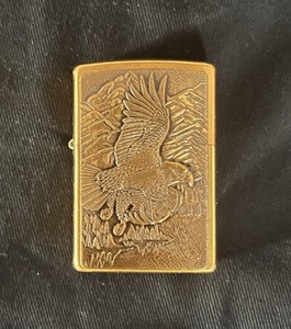 Zippo Lighter:   American Eagle - Barrett Smythe Pewter