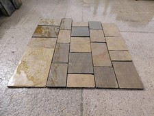 Victorian Bespoke Hand Finished Polished Reclaimed Yorkstone Paving Quality