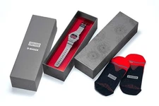 G-Shock DW-5700SF-1JR White Sneaker Freaker Collab Digital Watch Used