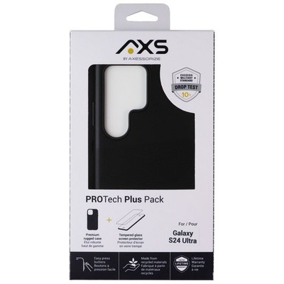 Axessorize Axs Protech Plus Packung für Samsung Galaxy S24 Ultra - Schwarz