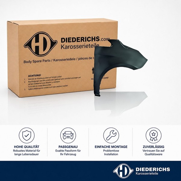 KotflÜGel Rechts Diederichs 1668106 FÜR Mercedes Fender SeitenflÜGel-image