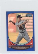 2013 Bowman Chrome Minis Blue Refractor 54/99 Tony Renda #92 6kg
