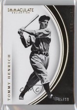 2016 Panini Immaculate 85/99 Tommy Henrich #21 4k8