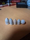 5 different dug Civil war Bullets